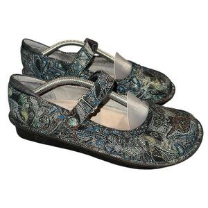 Alegria Mary Jane Shoes BEL-442 Belle Totem‎ EU 37 US 6.5 Multi-Color Leather